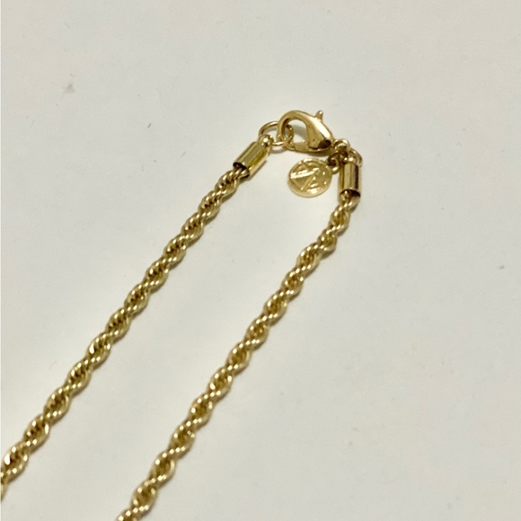 ASOS Gold Coloured Rope Chain - Picture 2 of 2